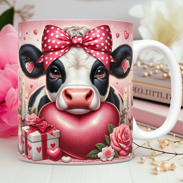 30 Artes para Caneca Dia dos Namorados 3D Animal Animais Pet Love 3d Arquivos Png 3