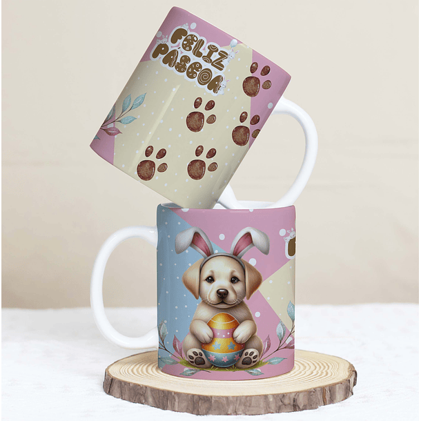 30 Artes para Caneca Páscoa Pets Arquivos em Jpg  17