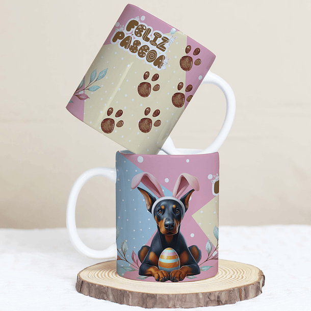 30 Artes para Caneca Páscoa Pets Arquivos em Jpg  21