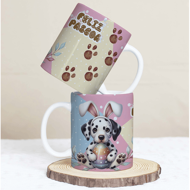 30 Artes para Caneca Páscoa Pets Arquivos em Jpg  22