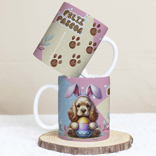 30 Artes para Caneca Páscoa Pets Arquivos em Jpg  24