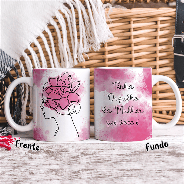 20 Artes para Caneca Dia das Mulheres Linhas Arquivos em Jpg   24