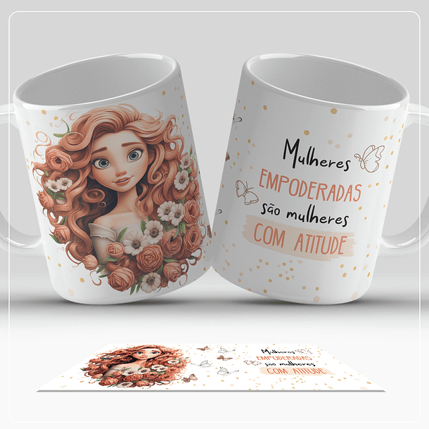 8 Artes para Caneca Empoderamento Feminino Arquivos em Jpg  2