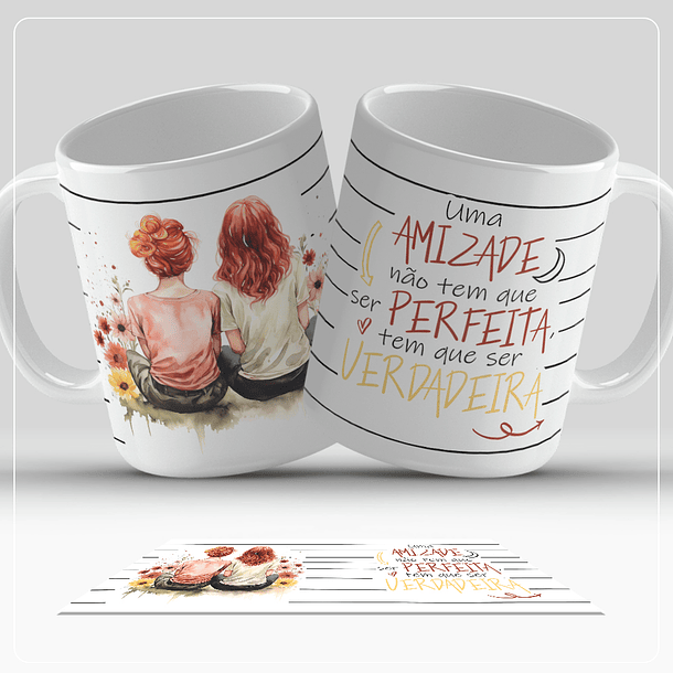 12 Artes para Caneca Amigas Arquivos em Jpg 5