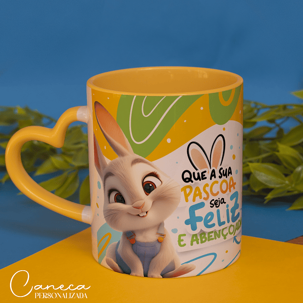 20 Arte para Caneca Páscoa Encantada Arquivo em Png 7