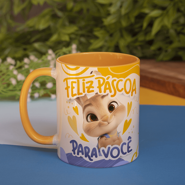 20 Arte para Caneca Páscoa Encantada Arquivo em Png 10