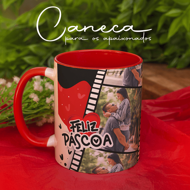 20 Arte para Caneca Páscoa Encantada Arquivo em Png 12