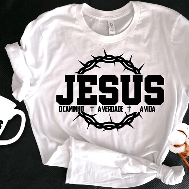 6 Arte para Camisa Jesus Religião Arquivo em Png 6