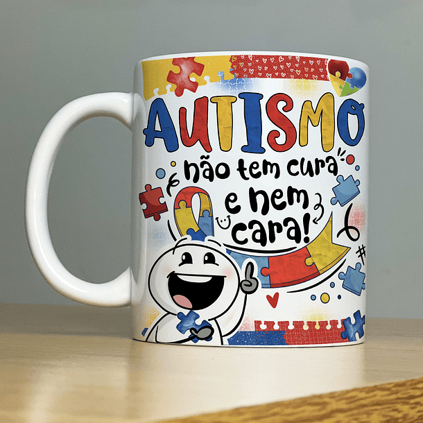 15 Artes para Caneca Autismo Arquivos em Jpg 9