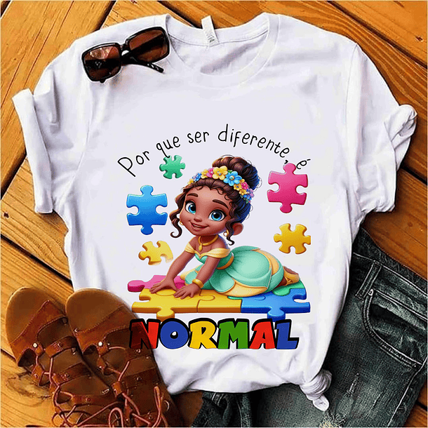 22 Artes para Caneca e Camisa Autismo Personagens Arquivo Editável 4