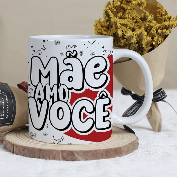 20 Artes para Caneca e Azulejo Dia das Mães Arquivo Editável  8