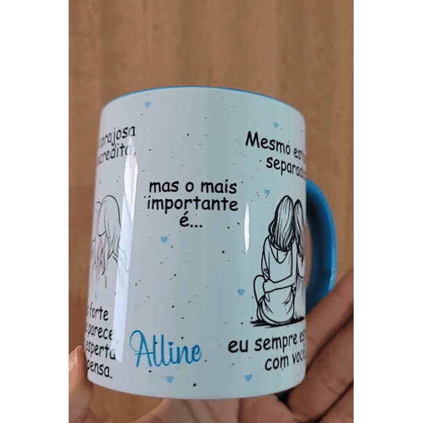 Arte Caneca Se Houver o amanhã em que não estejamos juntos - Amigas Arquivo Png 4