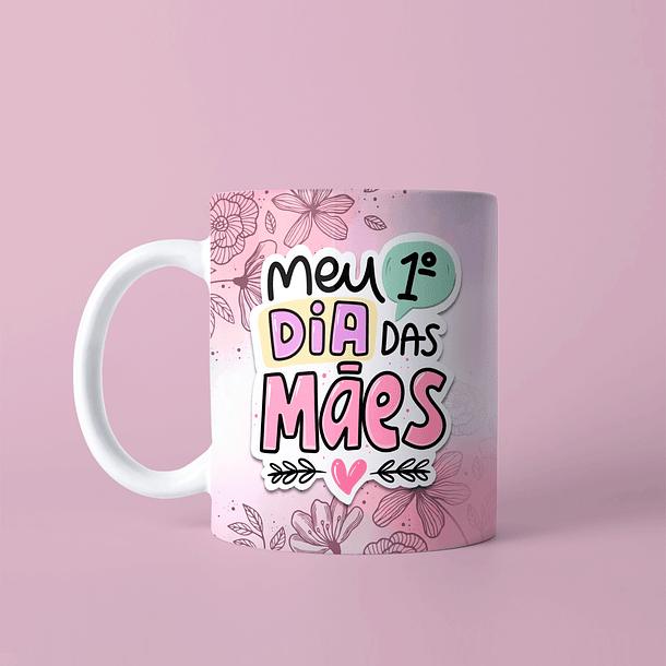 20 Arte Caneca Dia da Mães Arquivo em Jpg 12