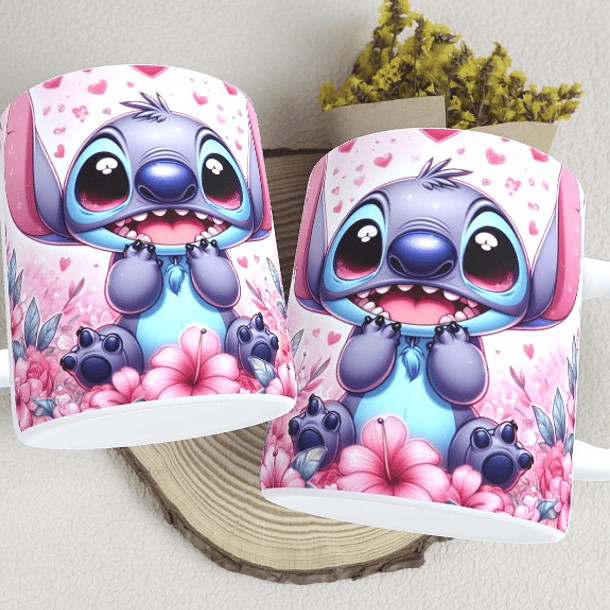 18 Arte Caneca Stitch Arquivo em Png 15