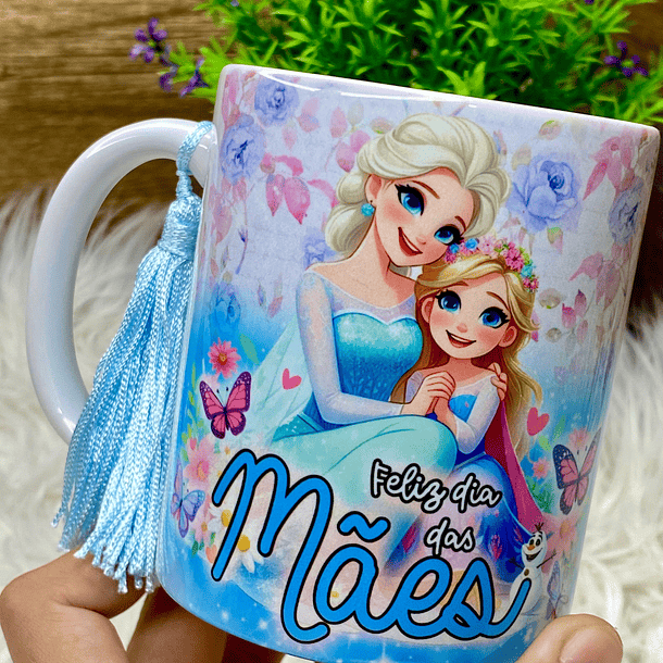 12 Artes Caneca Dia das Mães Princesas da Disney Arquivos em Jpg 11