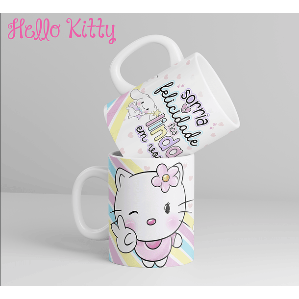 12 Artes para Caneca Hello Kitty Arquivo em Jpg 2