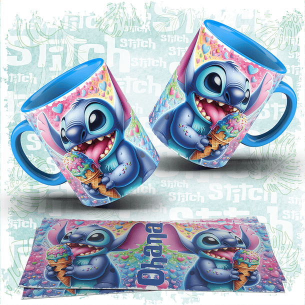 10 Artes para Caneca Stitch Arquivo em Jpg  7