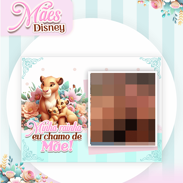 Kit Digital Dia das Mães Princesas da Disney Arquivos em Pdf  7