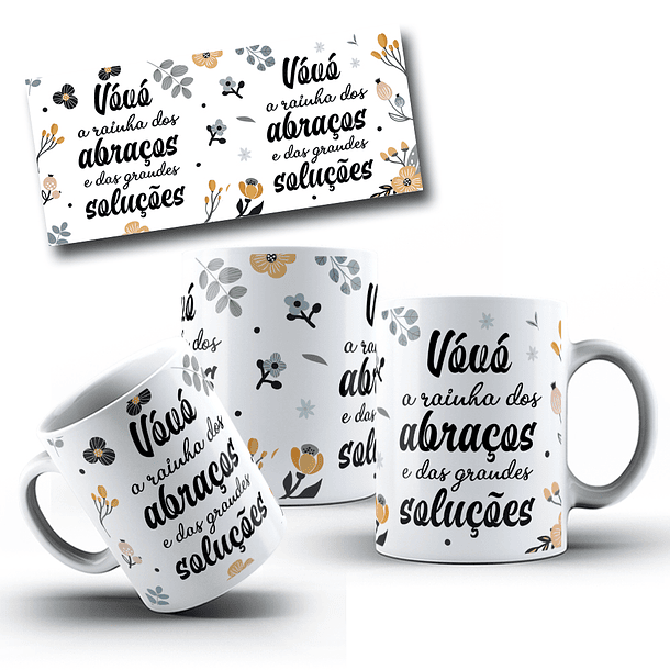 90 Artes para Caneca Dia dos Avós em Jpg 6