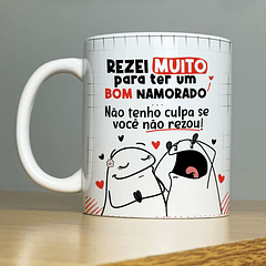 Arte Caneca Rezei muito para ter um bom namorado Dia dos Namorados Arquivo Png