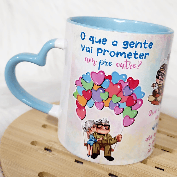 Arte para Caneca Oque a Gente vai Prometer um para o Outro - Up nas Alturas Arquivo em Jpg  1