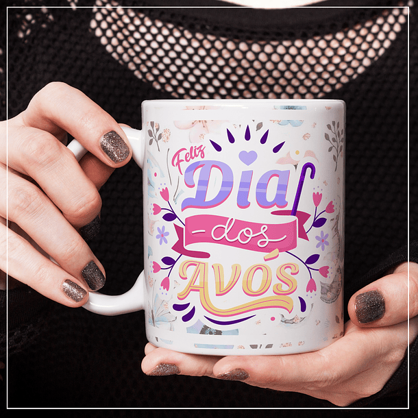 6 Artes para Caneca Dia dos Avós Arquivos em Jpg  3