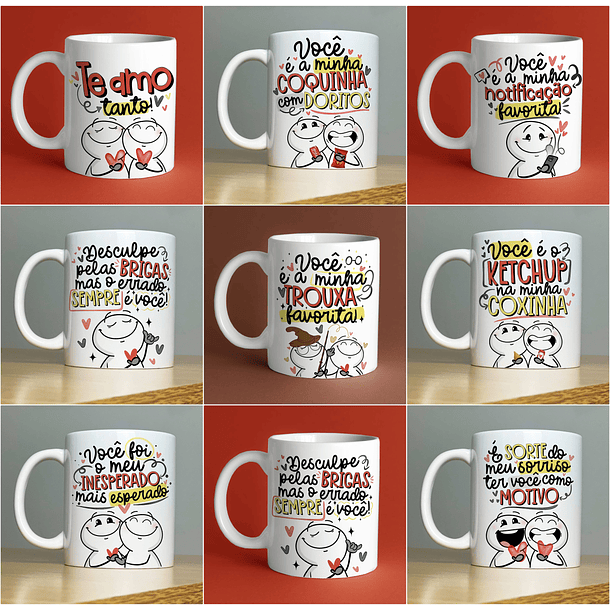 35 Artes para Caneca Dia dos Namorados Arquivo em Jpg  1