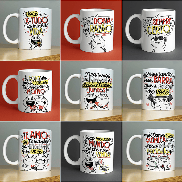 35 Artes para Caneca Dia dos Namorados Arquivo em Jpg  3