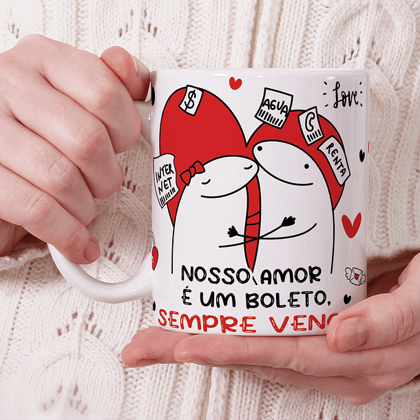 10 Artes para Caneca Flork Dia dos Namorados Arquivo em Png  2