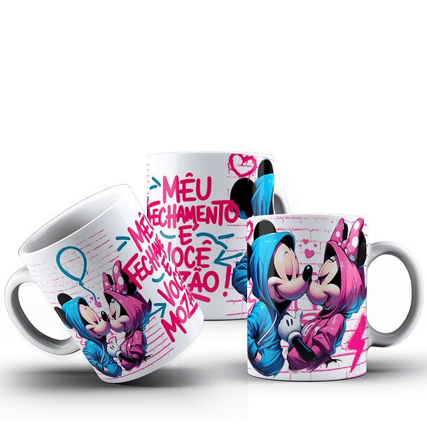 11 Artes para Caneca Mickey e Minnie Dia dos Namorados Arquivo em Jpg 11