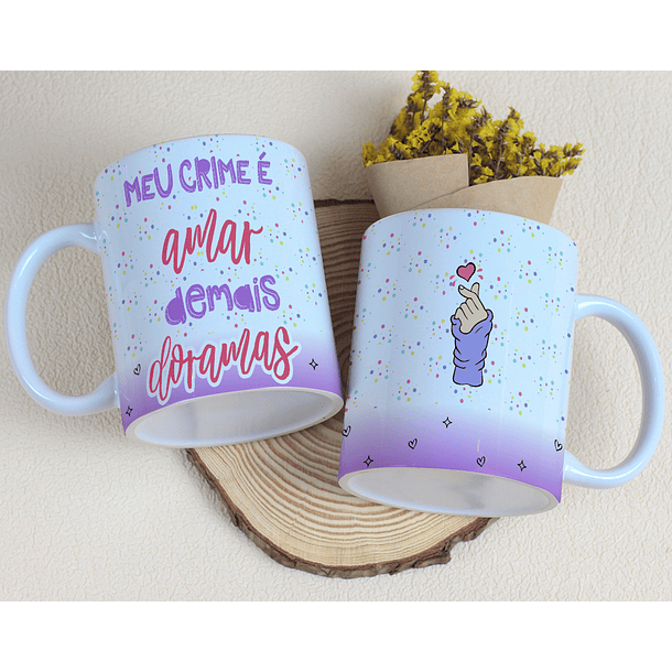 8 Artes para Caneca Dorama Arquivo Editável 1