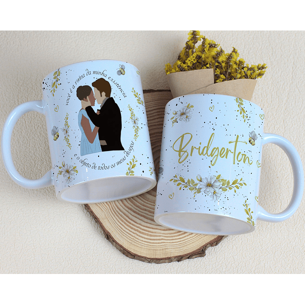 6 Artes para Caneca Bridgerton Arquivo Editável 6