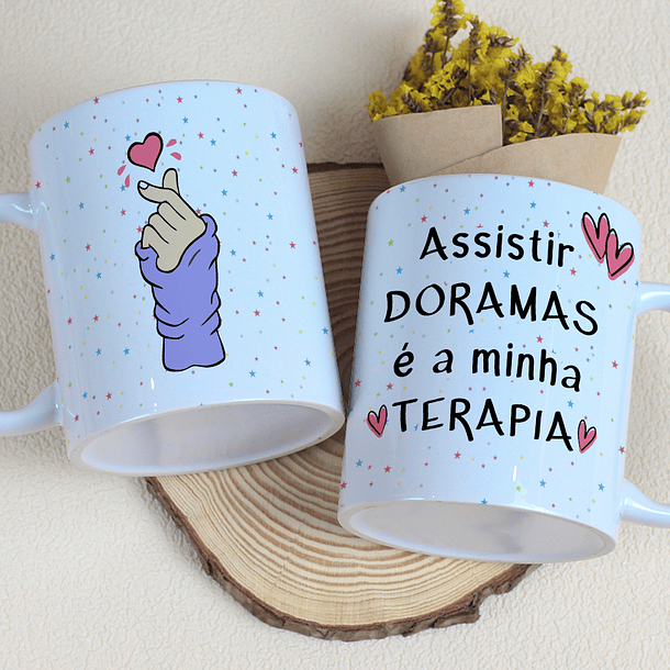 8 Artes para Caneca Dorama Arquivo Editável 5