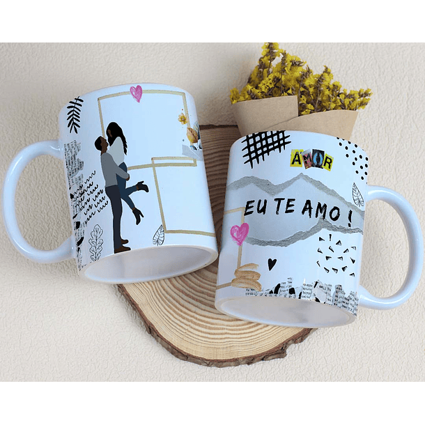 10 Artes para Caneca Dia dos Namorados Casal Arquivo Editável 5