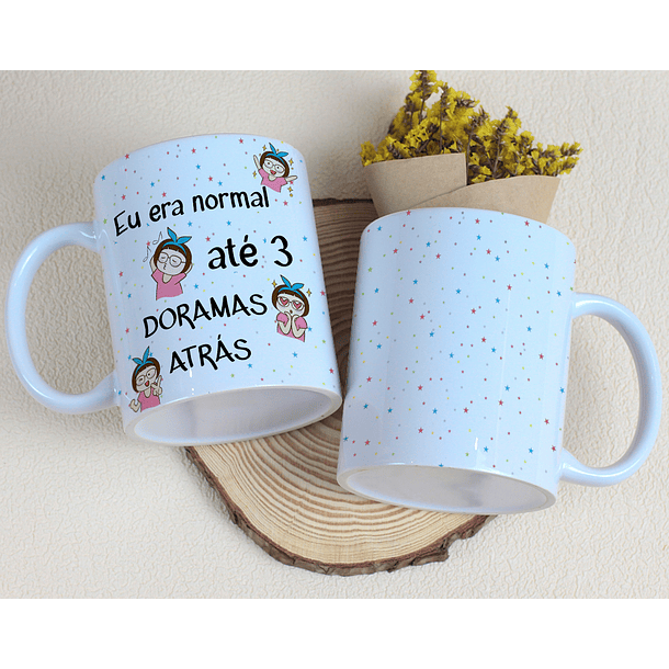 8 Artes para Caneca Dorama Arquivo Editável 6