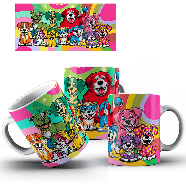 13 Artes para Caneca Doguinhos Pop Arquivo em Jpg  7