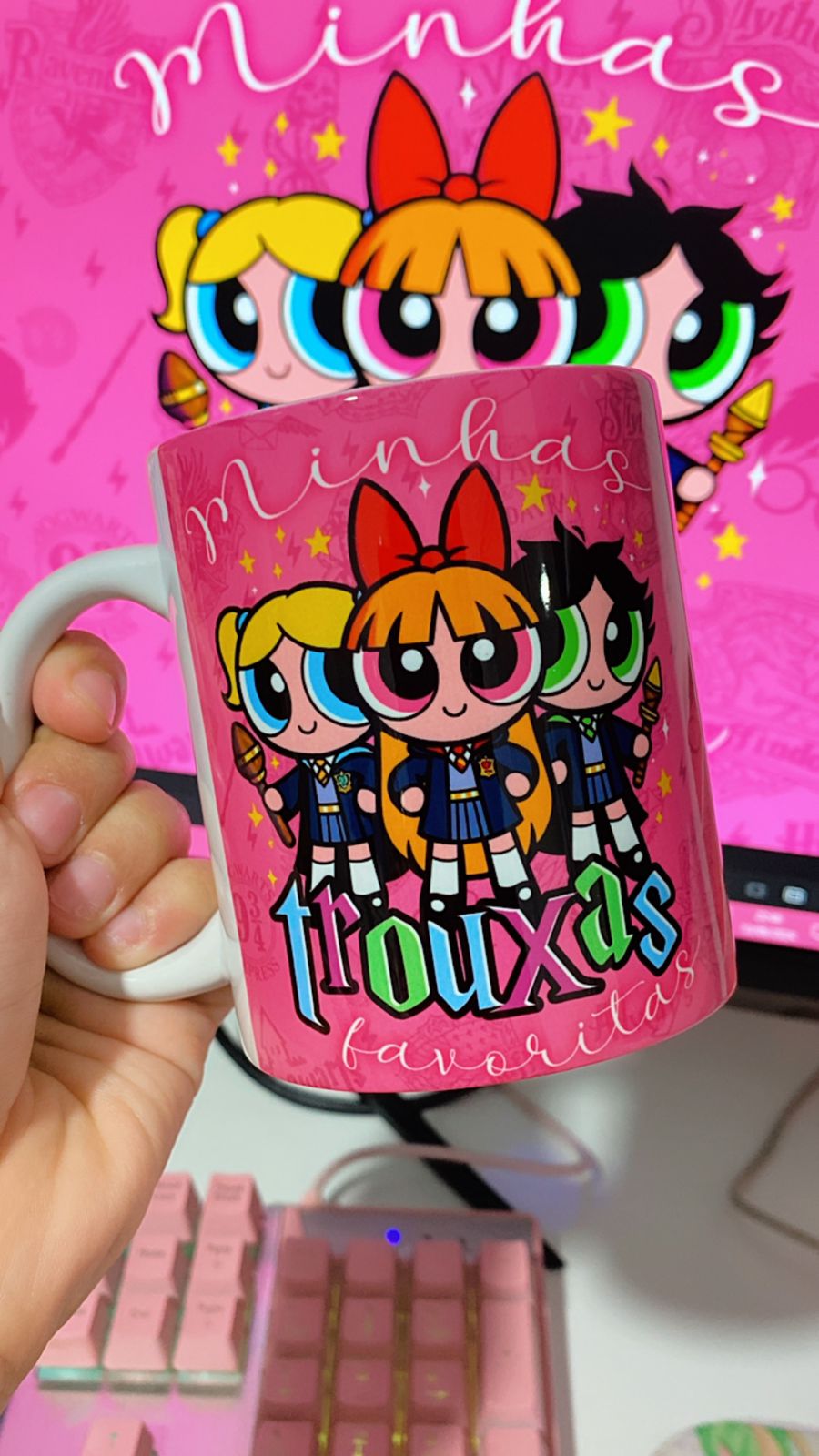 3 Artes Caneca Meninas Super Poderosas Trouxas Favoritas em Arquivo em Jpg 1