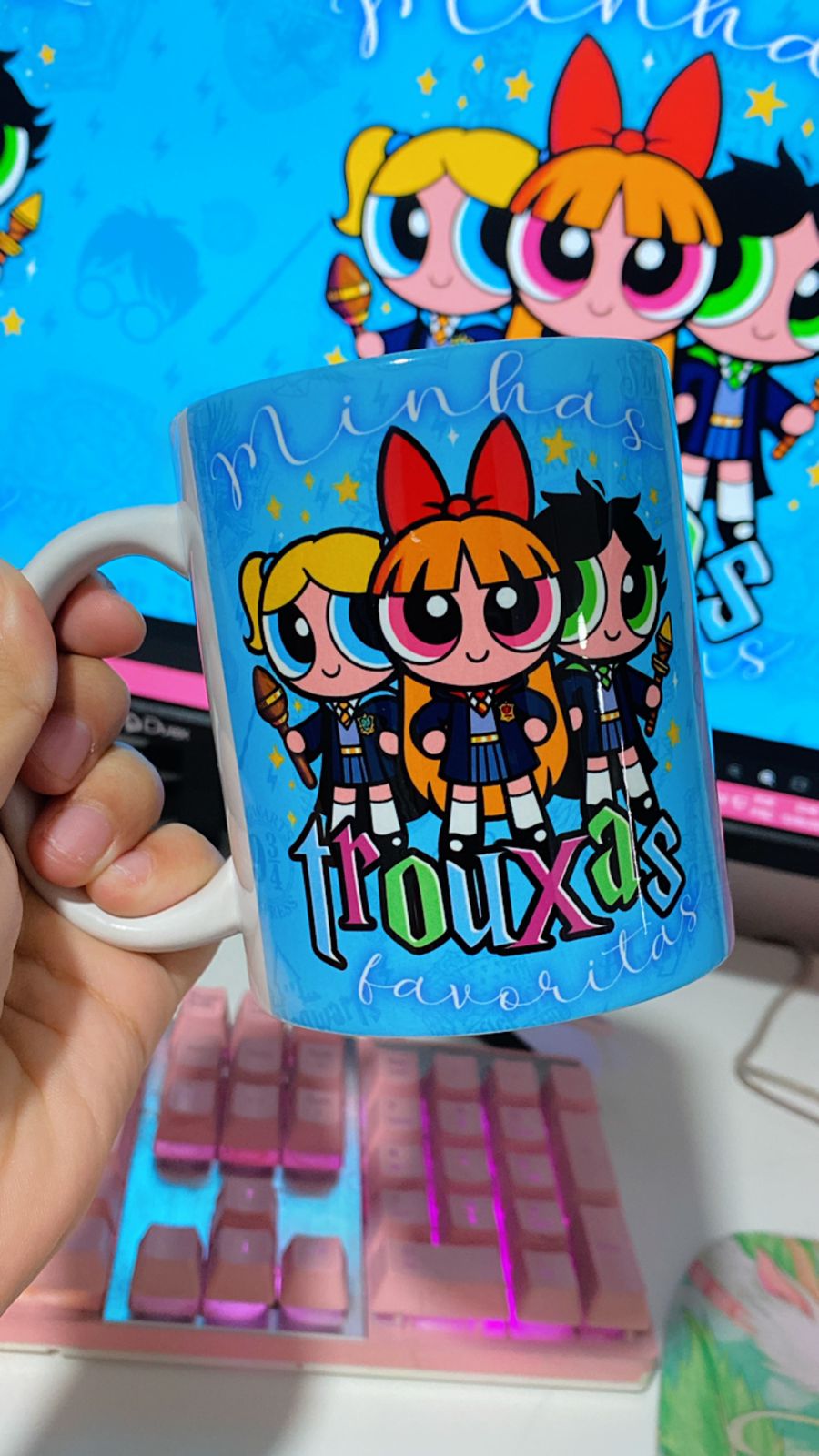 3 Artes Caneca Meninas Super Poderosas Trouxas Favoritas em Arquivo em Jpg 3