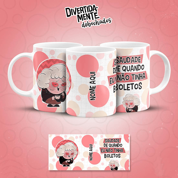 11 Artes para Caneca Divertidamente Debochado Arquivo em Jpg 9