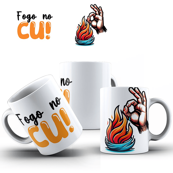 10 Artes para Caneca Haja Cú Arquivo em Jpg 7