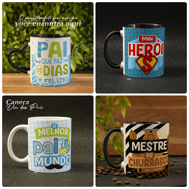 49 Artes para Caneca Dia dos Pais Arquivo em Jpg  6