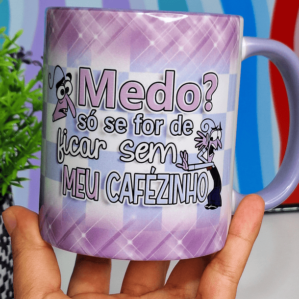 Arte Caneca Medo Divertida Mente 2 Arquivo Png 2