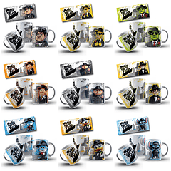 40 Artes para Caneca e Chopp Meu Poderoso Paizão Dia dos Pais Personagens Arquivo em Jpg 