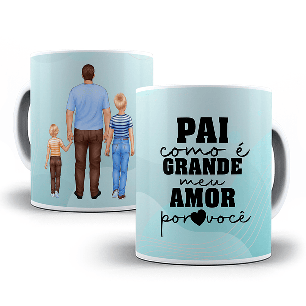 11 Artes para Caneca Dia dos Pais Arquivo em Jpg 5