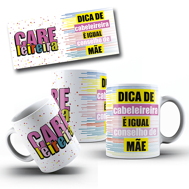 9 Artes para Caneca Profissões Arquivo Editável  2