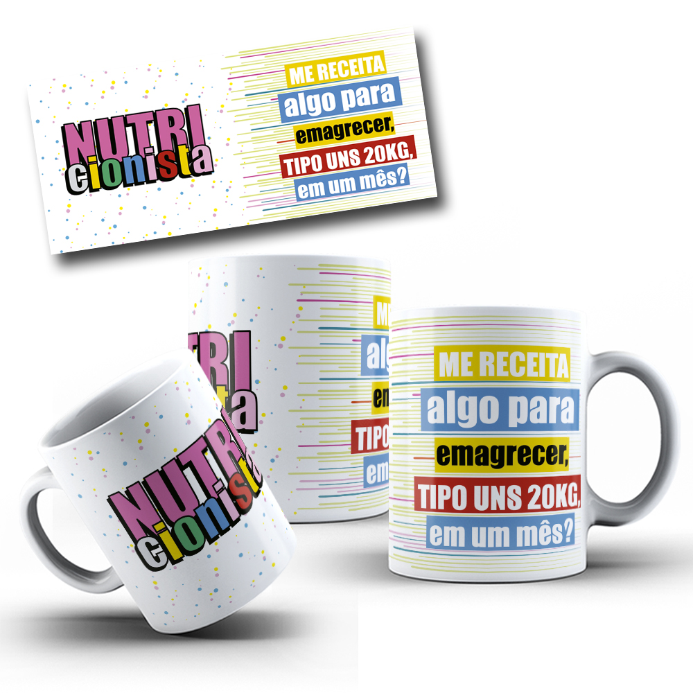 9 Artes para Caneca Profissões Arquivo Editável  8