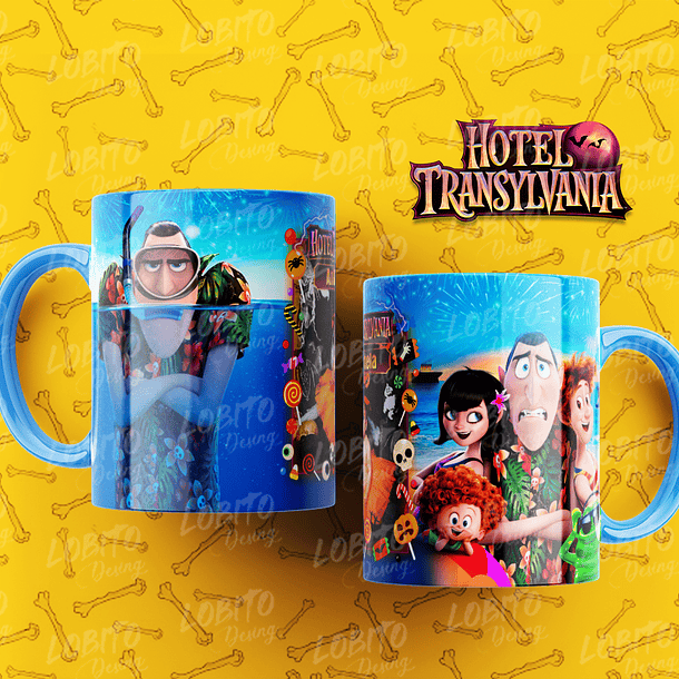 10 Artes para Caneca Hotel Trasilvânia Arquivo Editável 10