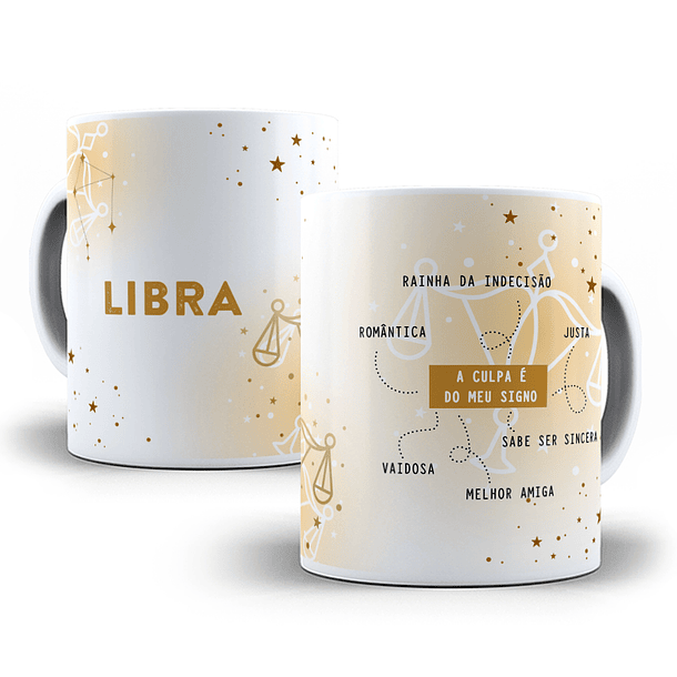 12 Artes para Caneca Signos Arquivo em Jpg  12