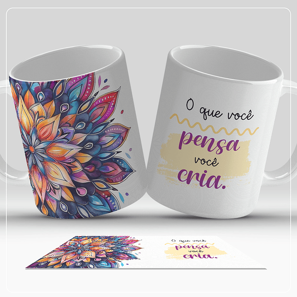 8 Artes para Caneca Mandala Arquivo em Jpg 4