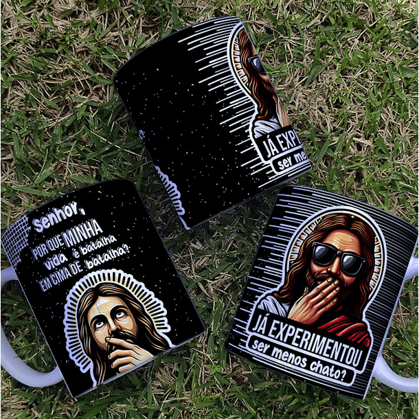 9 Artes para Caneca Jesus Sincero Arquivo Editável 3